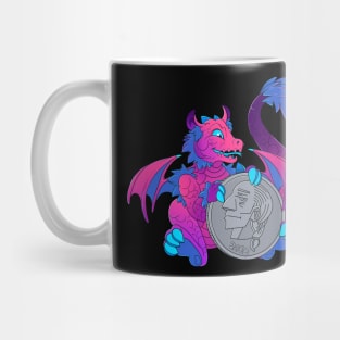 Bi Pride Pocket Dragon Mug